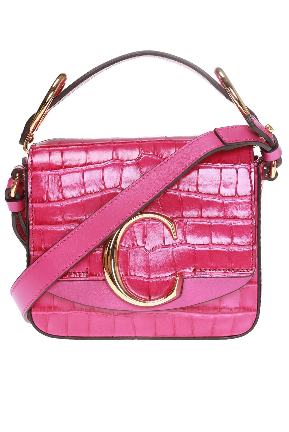 Chloe c bag pink sale